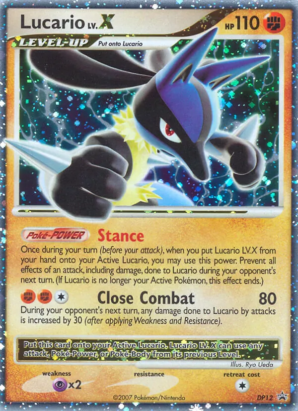 Lucario — DP Black Star Promos #DP12 (Pokémon TCG card)