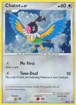 Chatot (DP Black Star Promos #DP14)