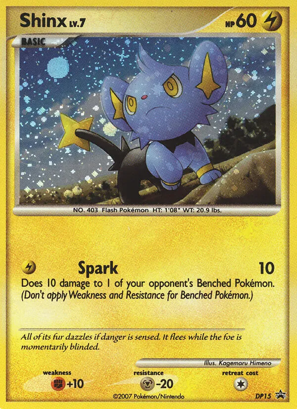 Shinx — DP Black Star Promos #DP15 (Pokémon TCG card)