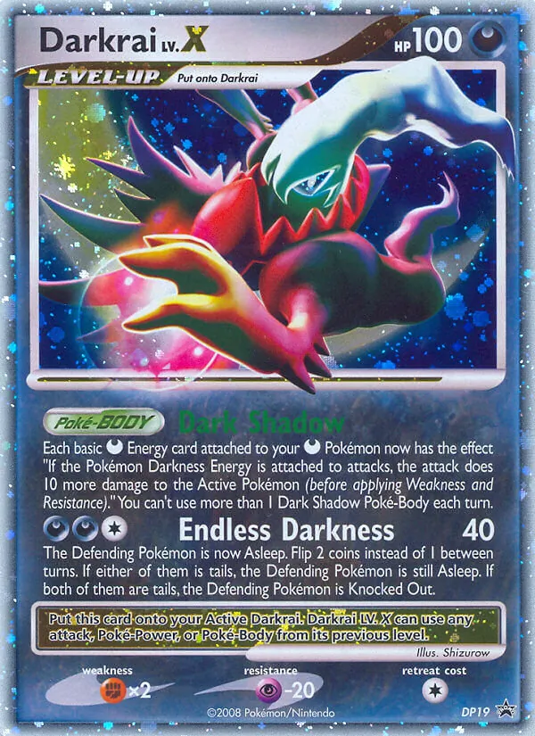 Darkrai — DP Black Star Promos #DP19 (Pokémon TCG card)