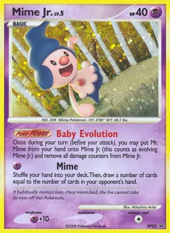 Mime Jr. (DP Black Star Promos #DP22)