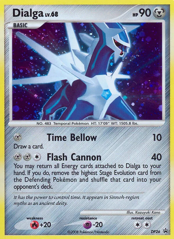 Dialga — DP Black Star Promos #DP26 (Pokémon TCG card)