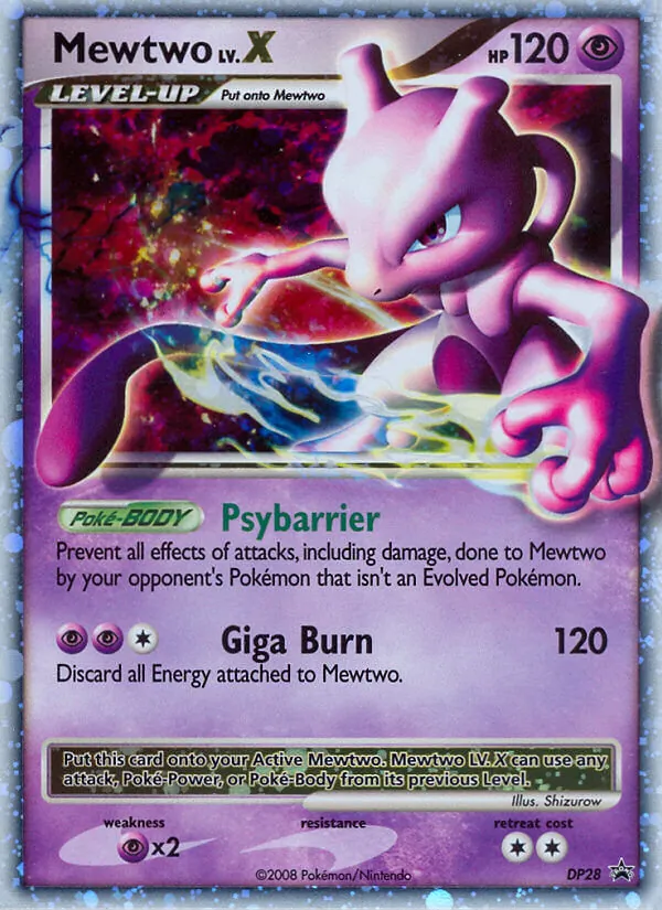 Mewtwo — DP Black Star Promos #DP28 (Pokémon TCG card)