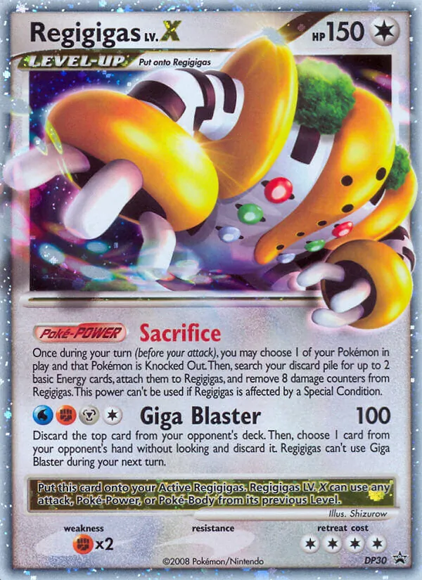 Regigigas — DP Black Star Promos #DP30 (Pokémon TCG card)