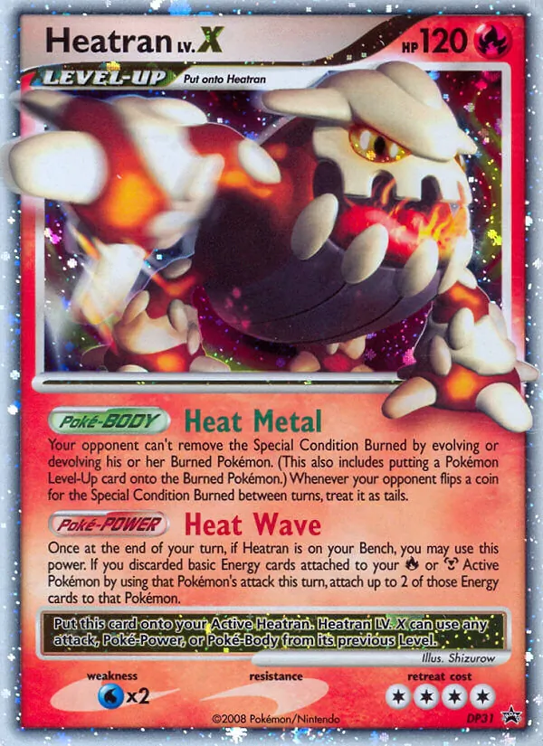 Heatran — DP Black Star Promos #DP31 (Pokémon TCG card)