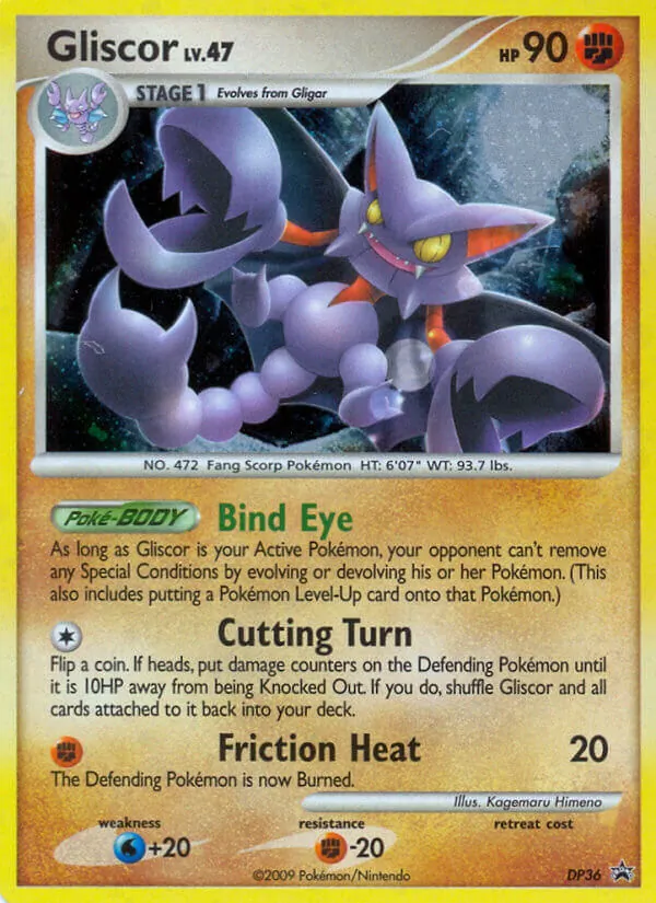 Gliscor — DP Black Star Promos #DP36 (Pokémon TCG card)