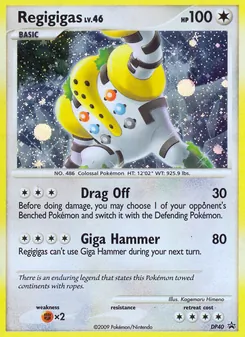Regigigas (DP Black Star Promos #DP40)