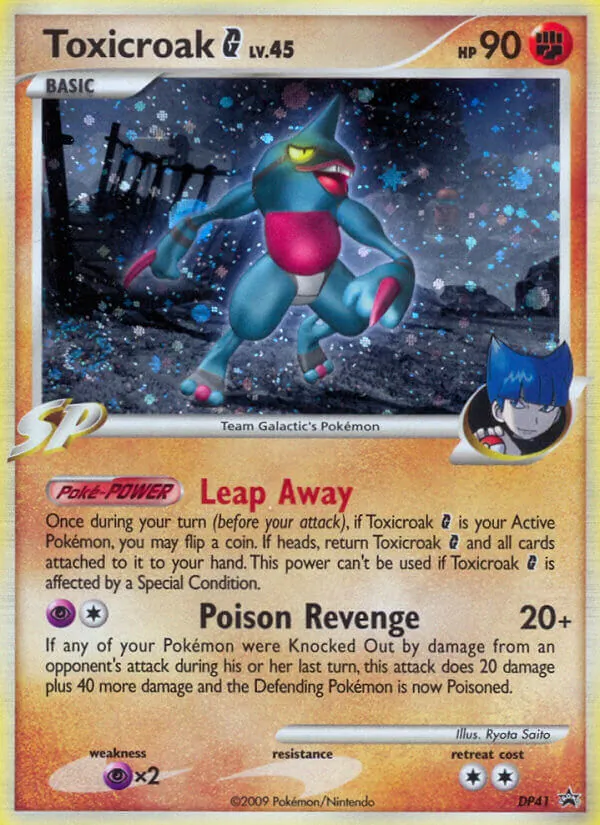 Toxicroak G — DP Black Star Promos #DP41 (Pokémon TCG card)