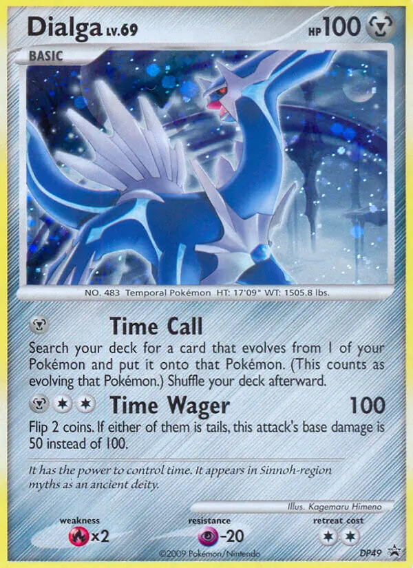 Dialga — DP Black Star Promos #DP49 (Pokémon TCG card)