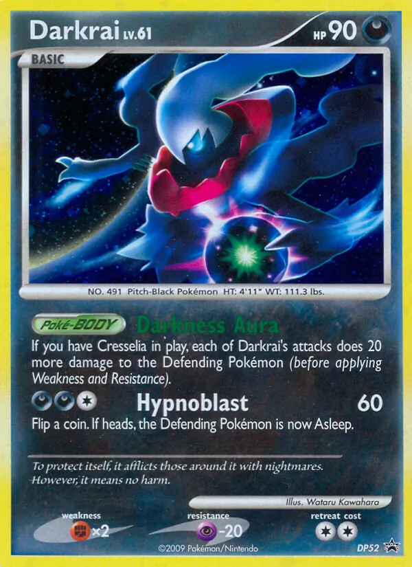 Darkrai — DP Black Star Promos #DP52 (Pokémon TCG card)