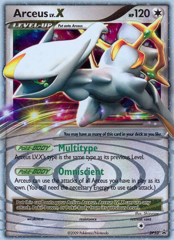 Arceus — DP Black Star Promos #DP53 (Pokémon TCG card)