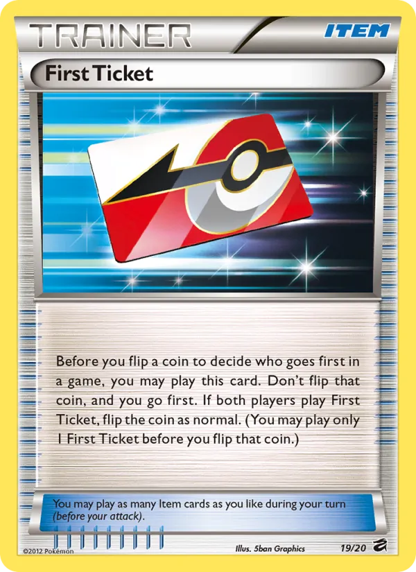 First Ticket — Dragon Vault #19 (Pokémon TCG card)
