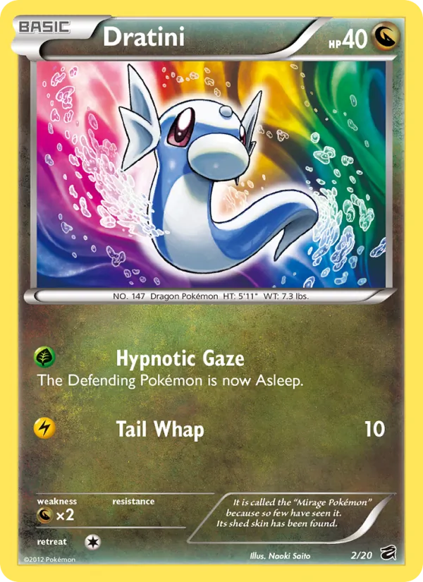 Dratini — Dragon Vault #2 (Pokémon TCG card)