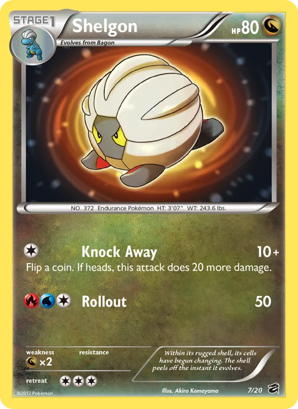 Shelgon — Dragon Vault #7 (Pokémon TCG card)