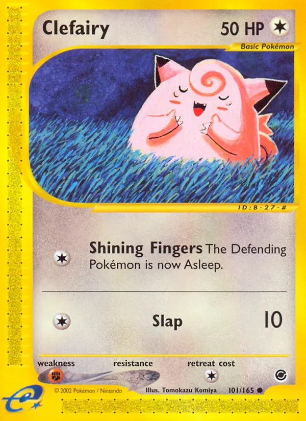 Clefairy — Expedition Base Set #101 (Pokémon TCG card)