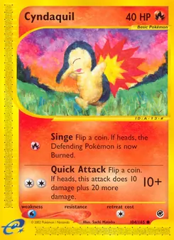 Cyndaquil (Expedition Base Set #104)