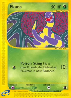 Ekans (Expedition Base Set #108)