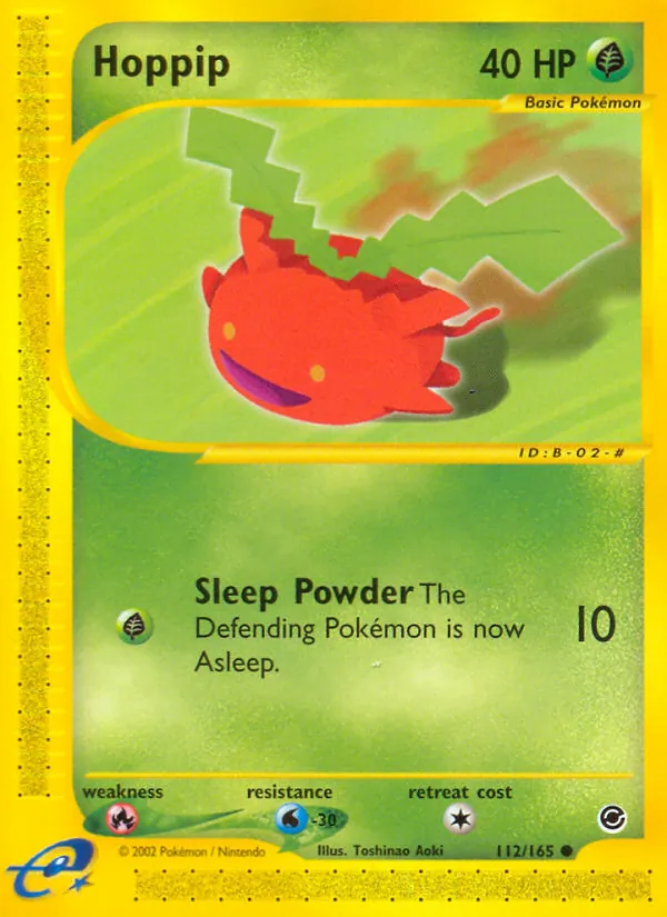 Hoppip — Expedition Base Set #112 (Pokémon TCG card)