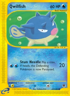 Qwilfish (Expedition Base Set #127)