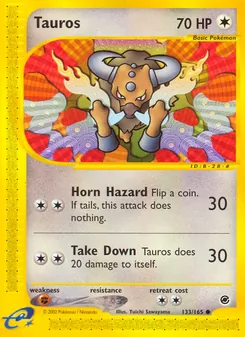 Tauros (Expedition Base Set #133)