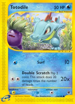 Totodile (Expedition Base Set #134)