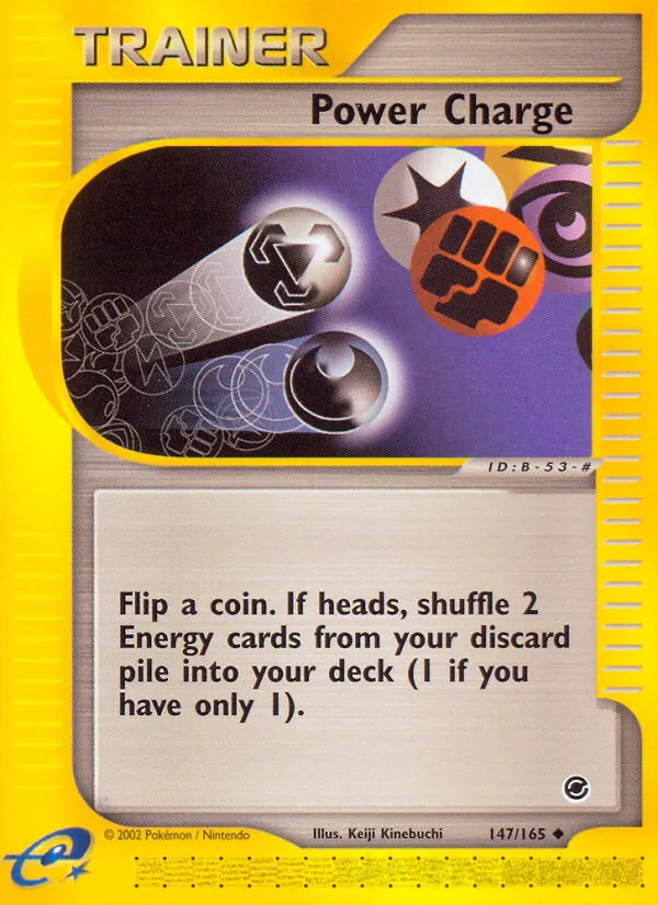 Power Charge — Expedition Base Set #147 (Pokémon TCG card)