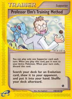 Professor Elm's Training Method (Expedition Base Set #148)