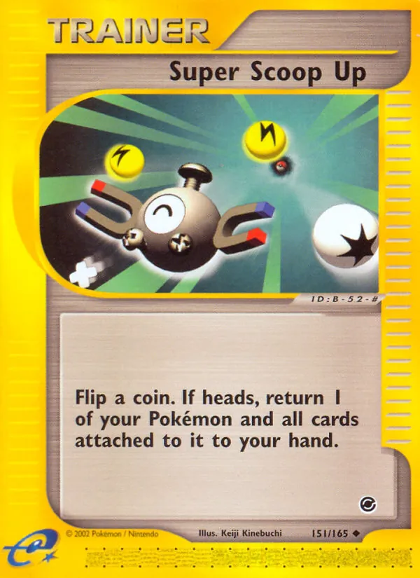 Super Scoop Up — Expedition Base Set #151 (Pokémon TCG card)