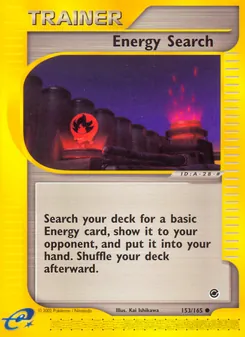 Energy Search (Expedition Base Set #153)
