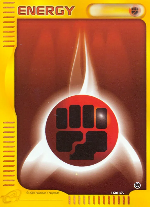 Fighting Energy — Expedition Base Set #160 (Pokémon TCG card)
