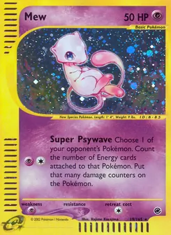 Mew (Expedition Base Set #19)