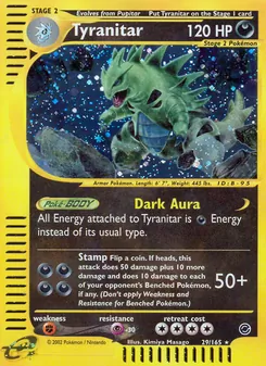 Tyranitar (Expedition Base Set #29)