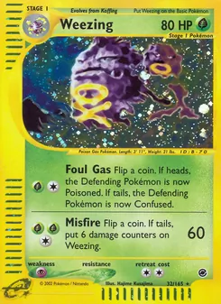 Weezing (Expedition Base Set #32)