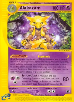 Alakazam (Expedition Base Set #33)