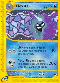 Cloyster (Expedition Base Set #42)