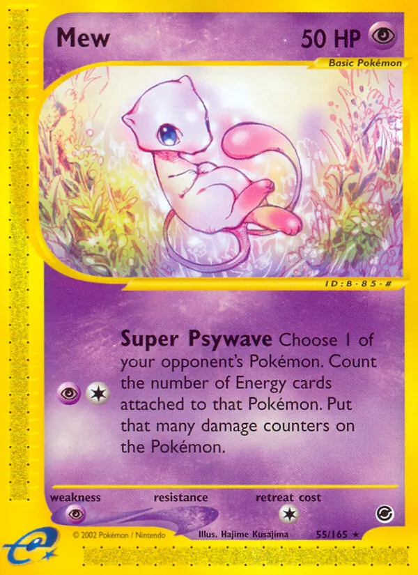 Mew — Expedition Base Set #55 (Pokémon TCG card)