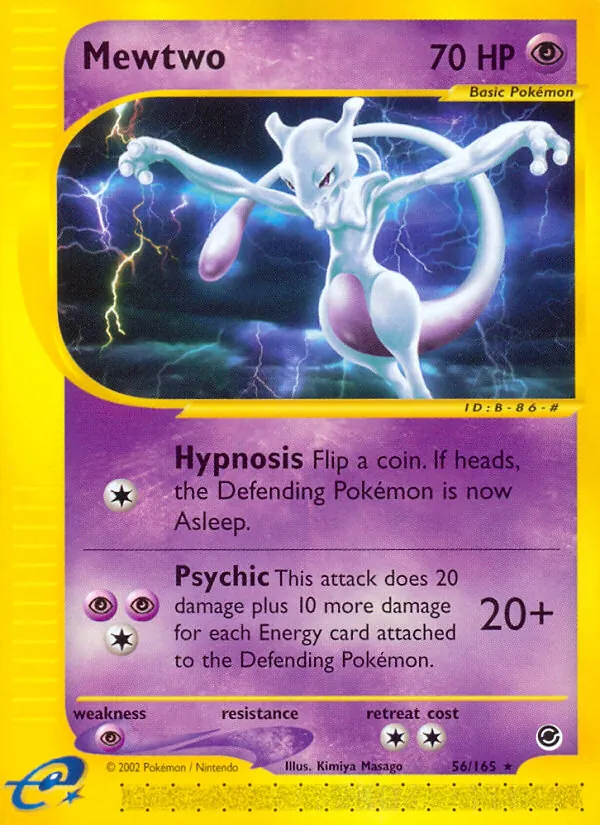 Mewtwo — Expedition Base Set #56 (Pokémon TCG card)