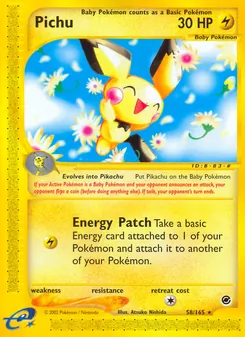 Pichu (Expedition Base Set #58)