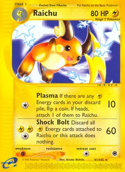 Raichu (Expedition Base Set #61)