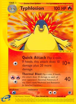 Typhlosion (Expedition Base Set #64)