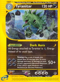 Tyranitar (Expedition Base Set #66)