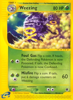 Weezing (Expedition Base Set #70)