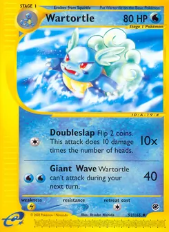 Wartortle (Expedition Base Set #92)