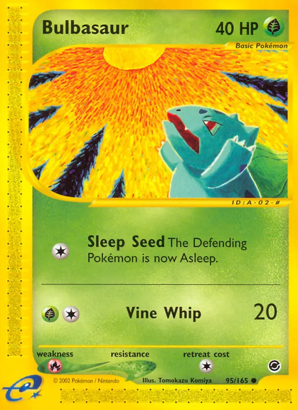 Bulbasaur — Expedition Base Set #95 (Pokémon TCG card)