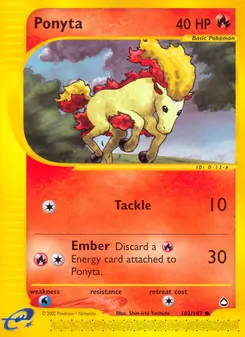 Ponyta (Aquapolis #102)