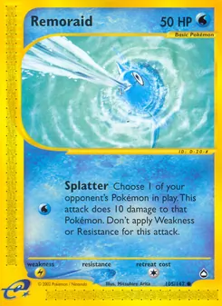 Remoraid (Aquapolis #105)