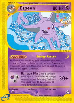 Espeon (Aquapolis #11)