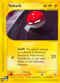 Voltorb (Aquapolis #115)