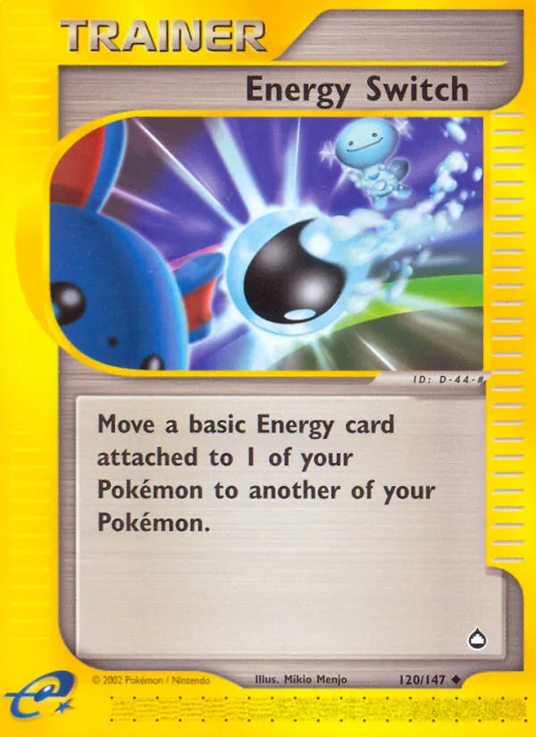 Energy Switch — Aquapolis #120 (Pokémon TCG card)