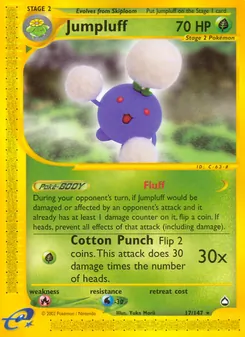 Jumpluff (Aquapolis #17)